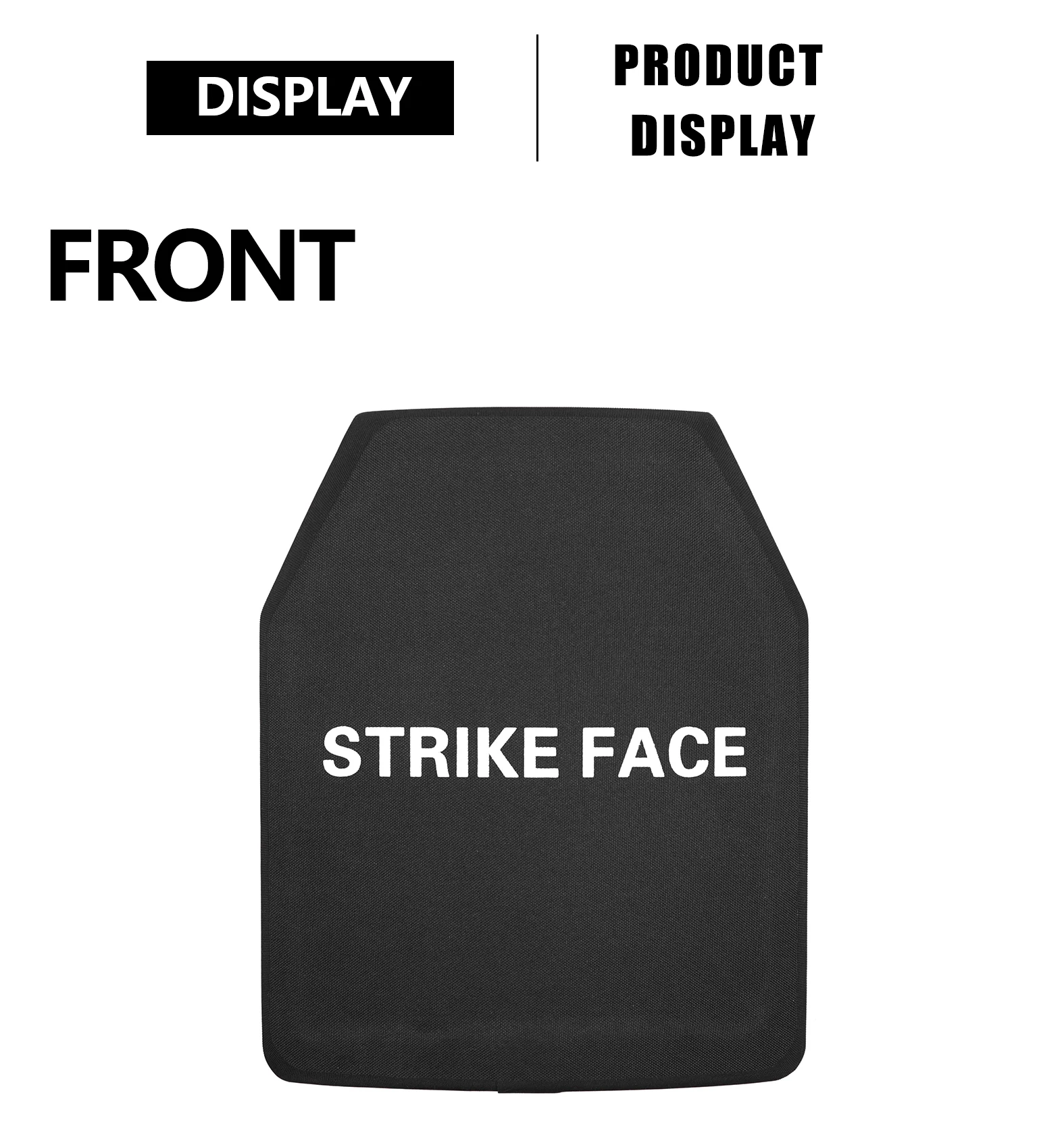 Placas de inserción a prueba de balas, 25x30cm, PE, nivel 3, antipuñaladas, anticorte, chaleco táctico militar, almohadilla antibalas, Strike Face Airsoft Cs - imagen 3