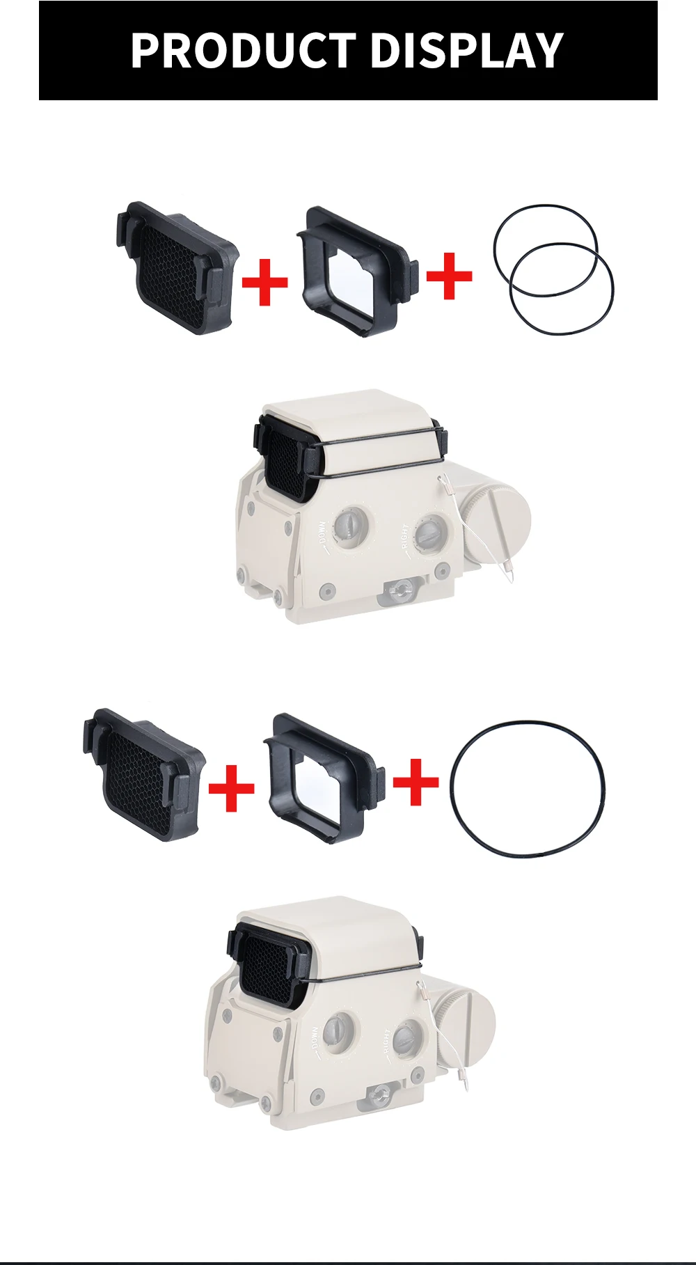 Un diagrama que muestra una cámara con un letrero rojo más al lado