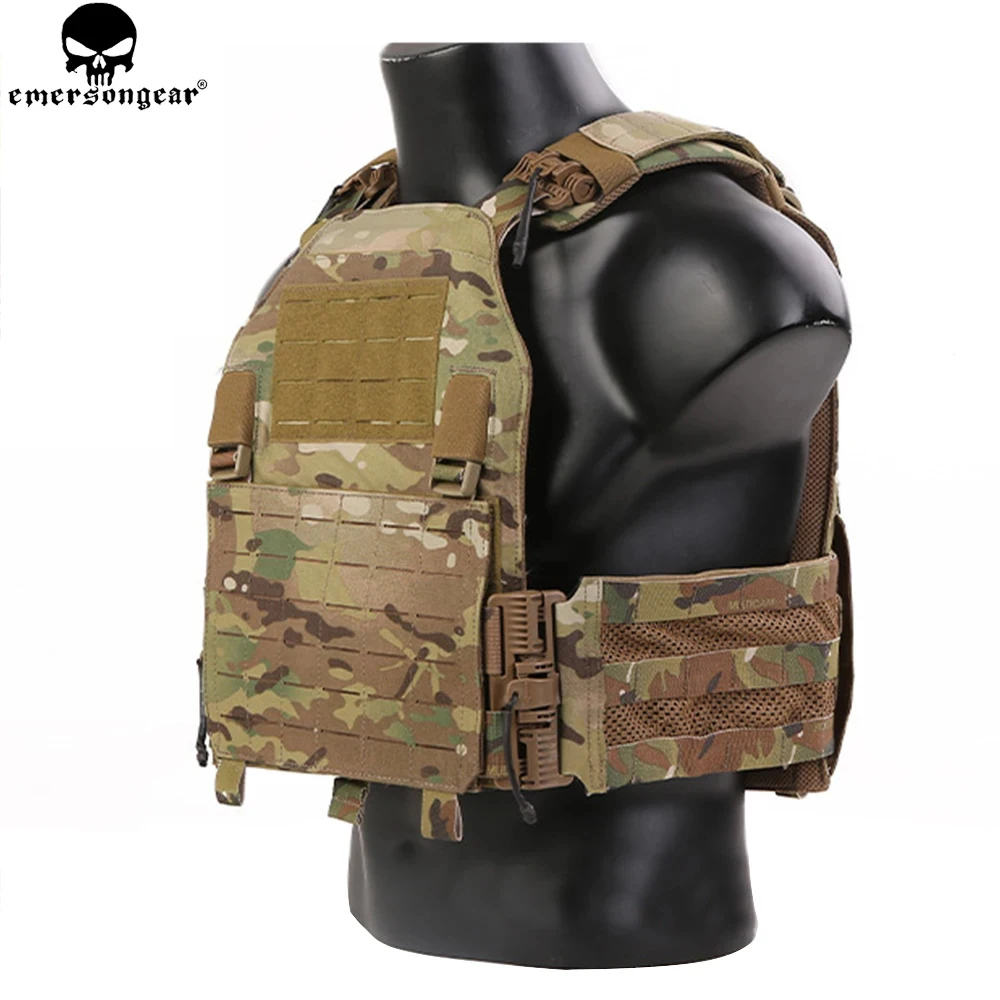 EMERSONGEAR LVAC ASSAULT portador de placa W ROC chaleco de liberación rápida Molle armadura corporal arnés Airsoft equipo de juego de rol EM7404 - imagen 5