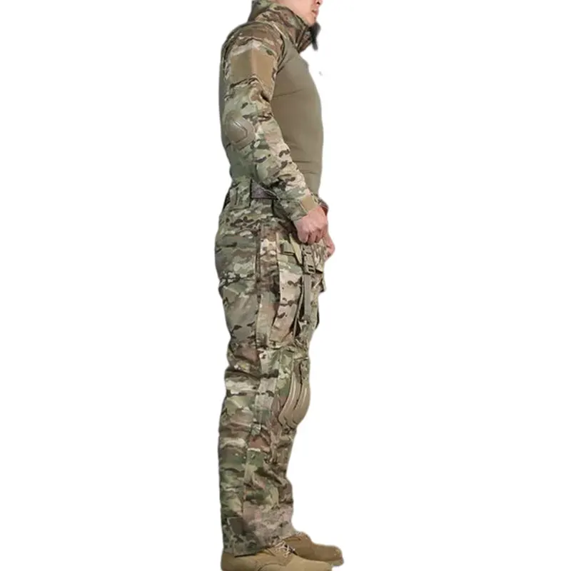 Emersongear, trajes tácticos, rodilleras, conjunto de uniforme, camisetas de combate, pantalones, camisas, pantalones, Airsoft, entrenamiento de caza al aire libre EM2711 - imagen 3