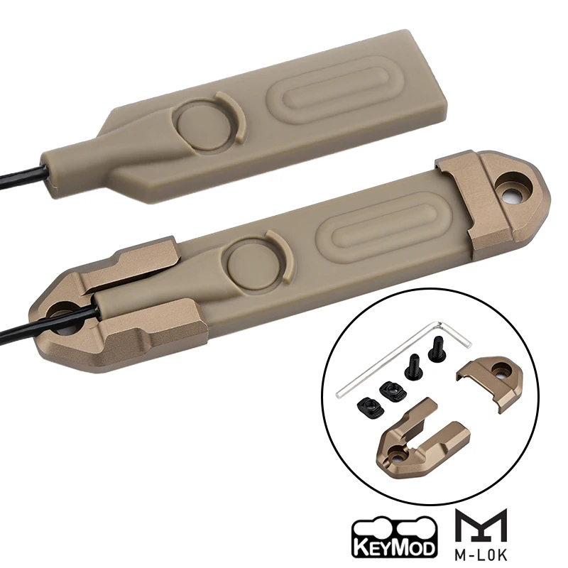 Táctico Airsoft NGAL rojo verde azul indicador Surefir M300A M600C caza Scout luz con control remoto doble función interruptor 20MMRail - imagen 5