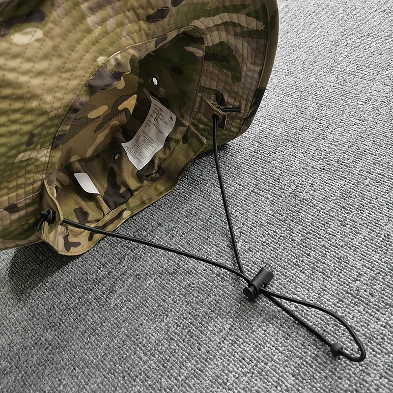 Sombrero de pesca de camuflaje británico MTP, visera solar con cortina trasera - imagen 4