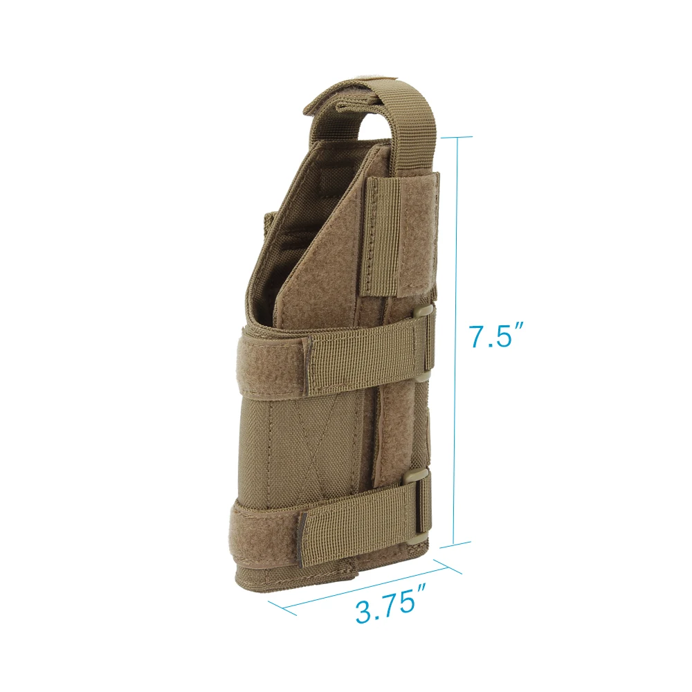 Funda táctica para pistola Glock, fundas para pistola Airsoft para Gen 1-4 Glock 17, funda Mag de 9mm, accesorios de caza - imagen 2