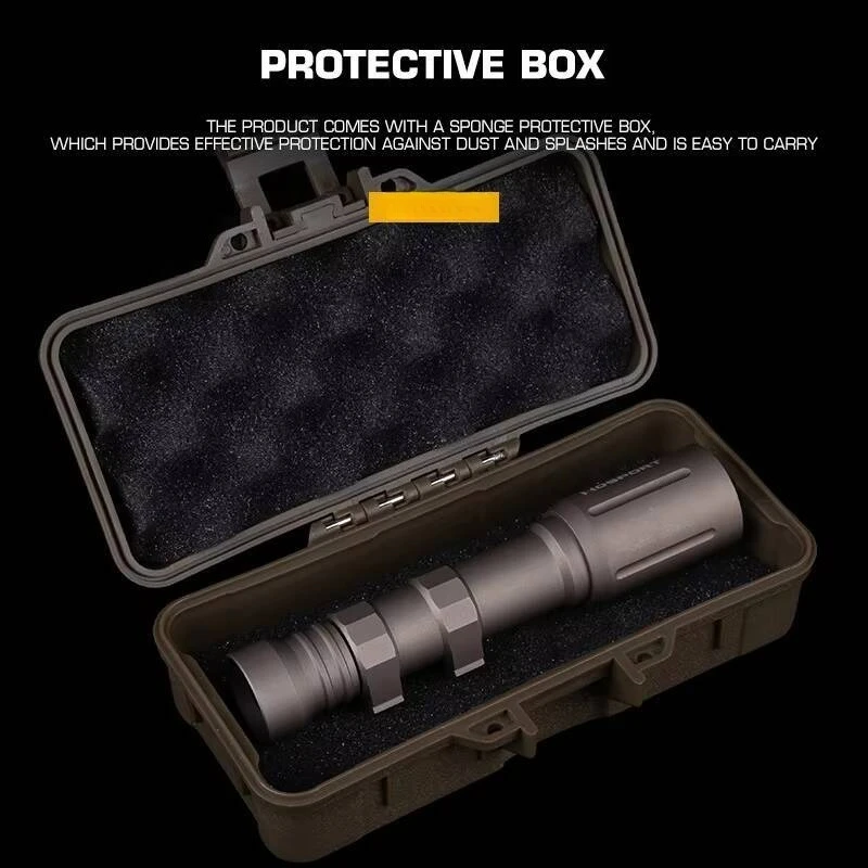 M-PLHV2 linterna de alta potencia luz de explorador táctica 800 lúmenes luz de Rifle para equipo Airsoft de montaje de caza - imagen 4