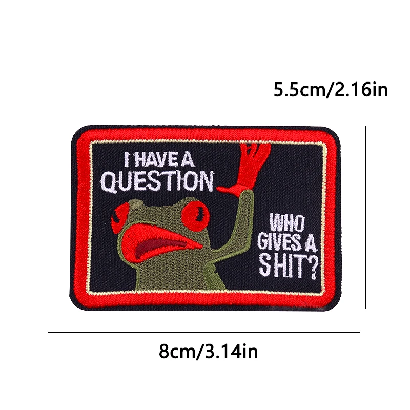 Parche de moral táctico bordado con plancha en cita motivacional para mochila engranaje estilo Metal costura militar diseño bordado - imagen 3