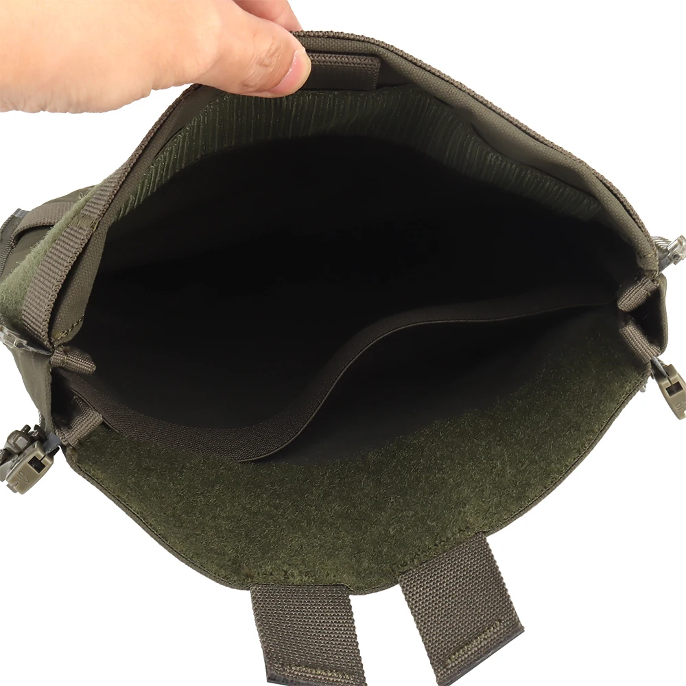 Chaleco táctico Panel trasero agua FCPC V5 vejigas de hidratación reservas de agua con cremallera lateral Airsoft portador de placa adaptador MOLLE - imagen 5