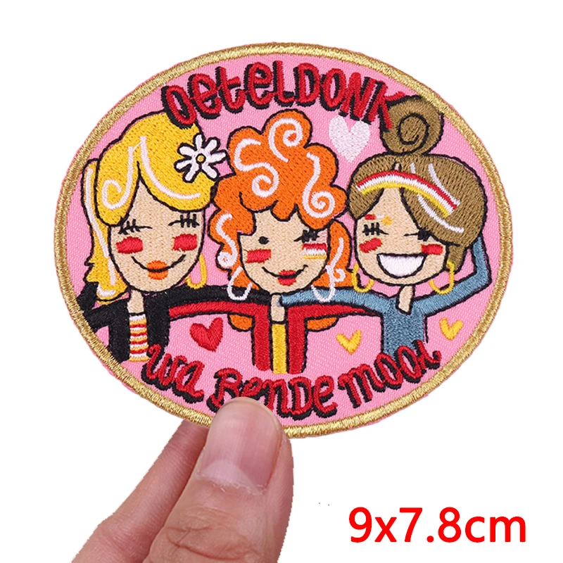 Parche bordado Oeteldonk Carnaval 2026 para planchar - imagen 2