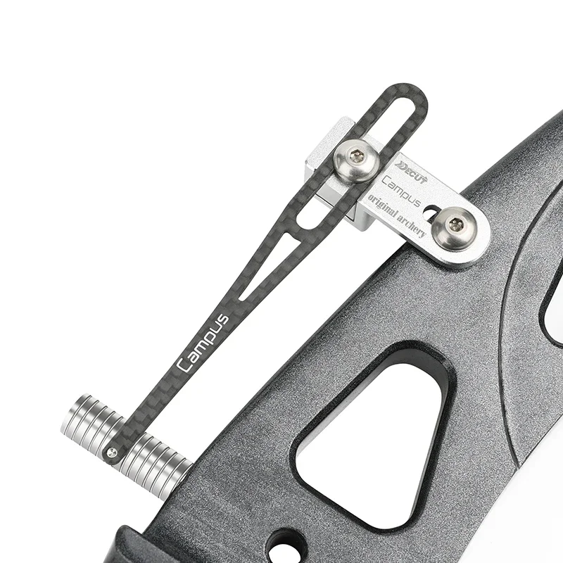 Arco recurvo de tiro con arco de fibra de carbono AL6061 CNC, ajuste de ángulo múltiple, hoja de señal, juego de competición - imagen 3