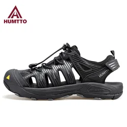 Sandalias HUMTTO para hombre, zapatos Upstream, zapatos de Trekking para caminar, zapatos acuáticos, zapatos de senderismo transpirables de malla, zapatillas de deporte de secado rápido para mujer