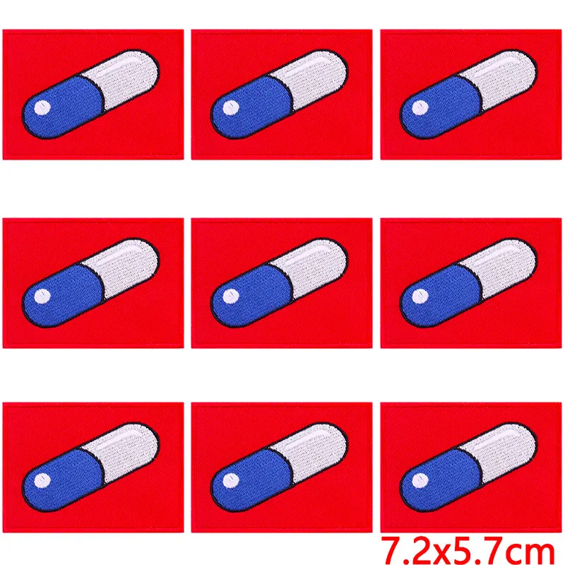 10 unids/pack parche bordado divertido en ropa parche de Piano termoadhesivo parche Fusible para ropa pegatinas insignia DIY - imagen 4