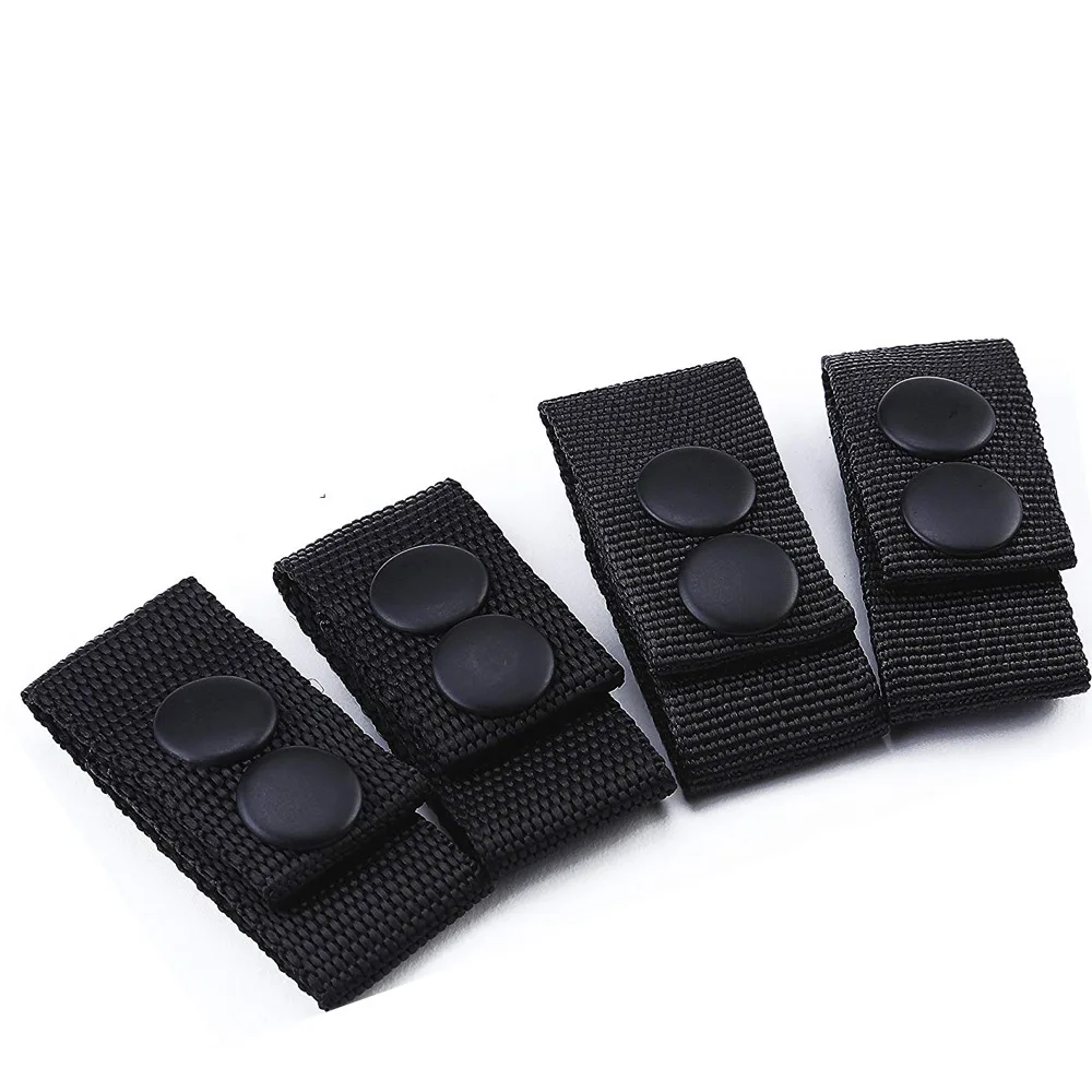 Cinturón táctico multifuncional, 4 piezas, doble hebilla de nailon, portátil, equipo táctico, accesorio para deportes al aire libre, hebilla fija - imagen 2