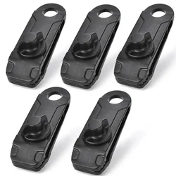 10/2 unidades de clips de plástico para lona, sujeción con bloqueo, para toldos, camping al aire libre, caravanas, cubiertas de coche y piscinas