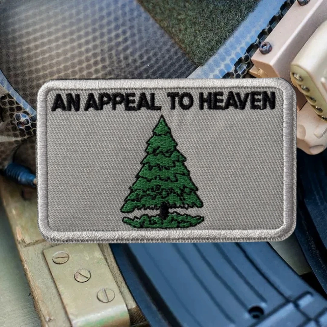 Parche de un apelo a pesado, parches bordados de gancho y bucle para ropa, insignia de moral táctica, mochila militar, pegatina personalizada - imagen 5