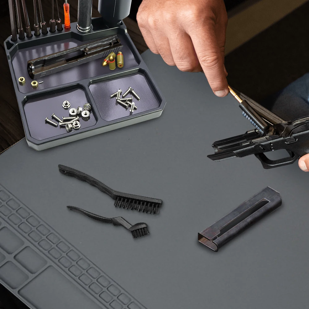 Bandeja de mantenimiento magnética para pistola con herramientas - imagen 5