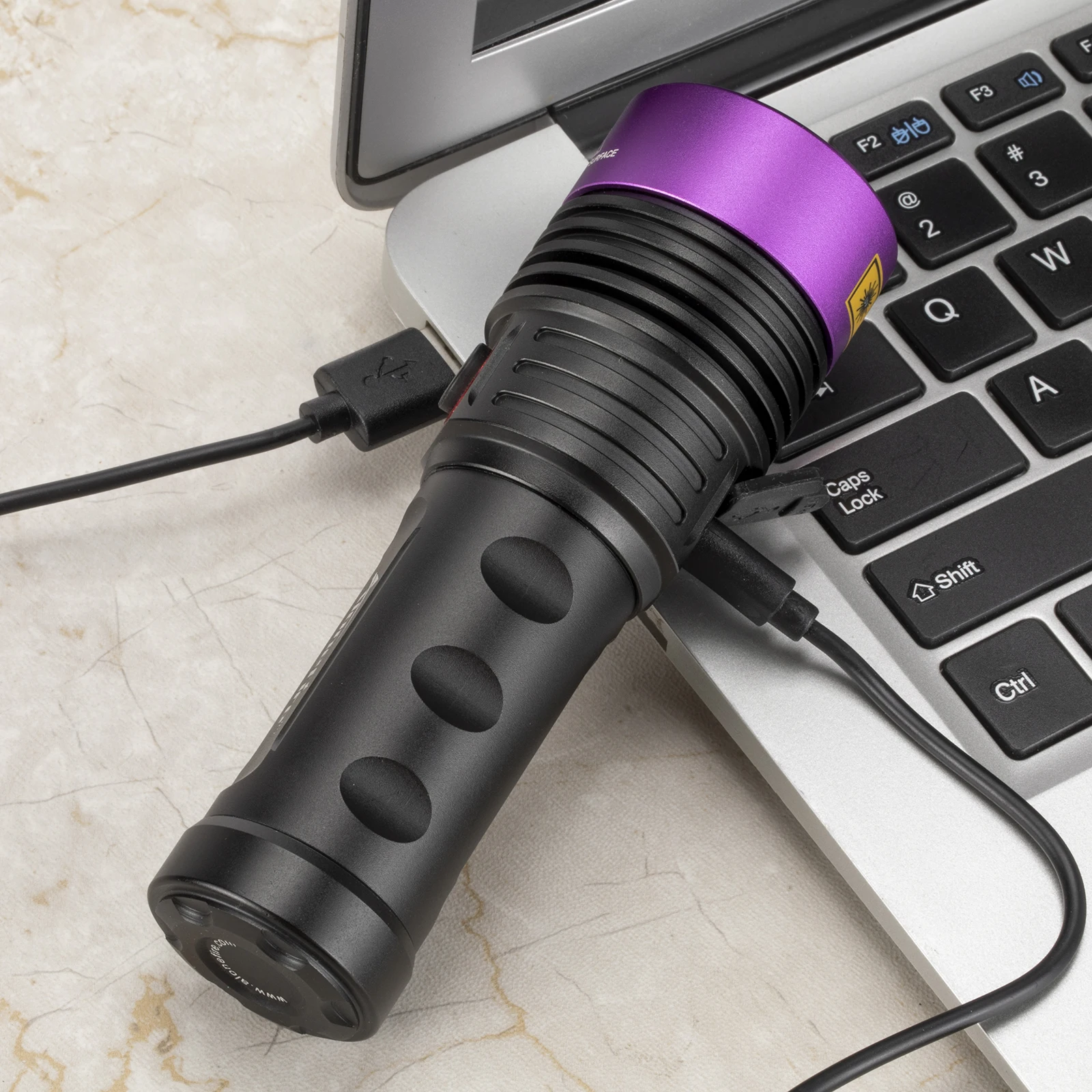 Alonefire SV53 20W 365nm linterna UV de alta potencia Detector de luz negra ultravioleta dinero orina de mascotas manchas secas cama insectos escorpiones - imagen 5