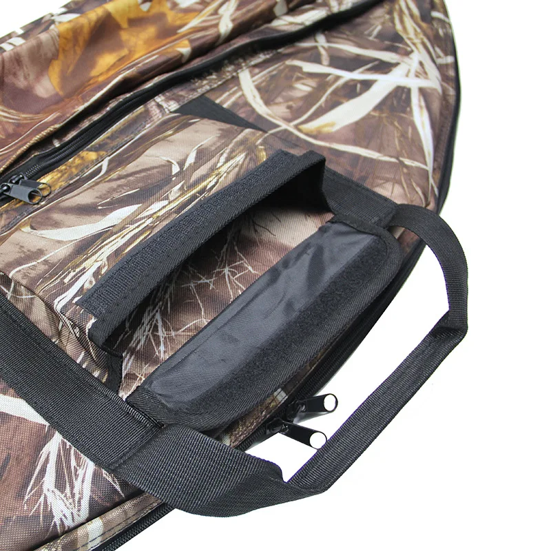 Funda de arco de camuflaje, bolsa de transporte acolchada y suave, bolsa de almacenamiento de flecha de caza, bolsillo - imagen 4