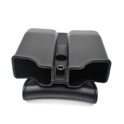 Bolsa doble Universal para revistas de 9mm, soporte magnético para G17 G19, M9 92,9mm.40 Cal, accesorio de caza airsoft