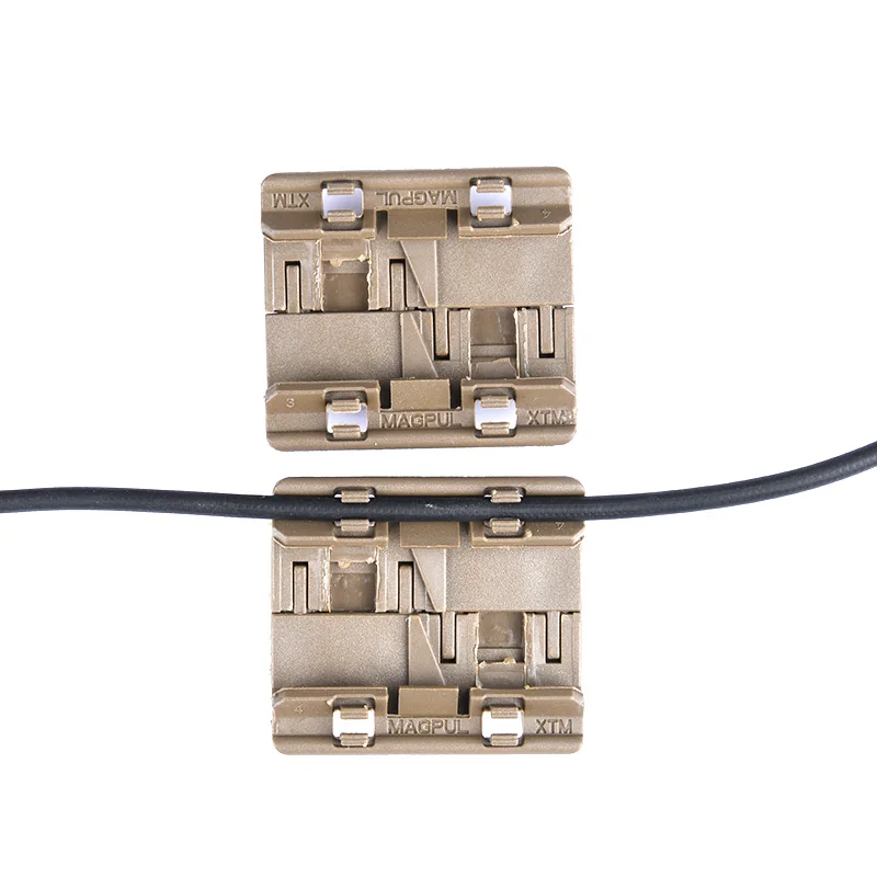 Cubiertas de paneles de riel mejorados XTM, 16 Uds. Para AR15 M4 HK416 GBB AEG, accesorios para pistola de juguete Airsoft, cubierta de riel táctico - imagen 4