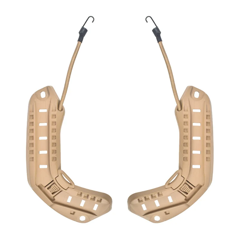 Rieles guía laterales para casco, adaptador de riel guía de arco profesional, equipo militar para casco rápido, accesorios de caza, riel guía - imagen 3