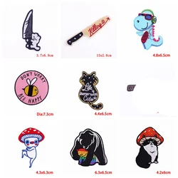 Parche bordado dinosaurio para plancha o coser – Pack completo