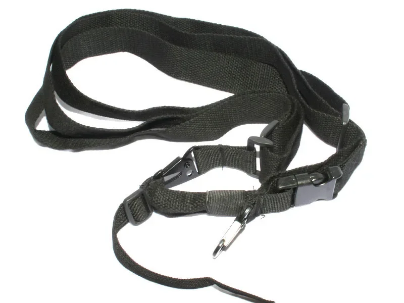 Cinturón de caza Airsoft de 3 puntos, equipo elástico táctico de caza, correa de eslinga de pistola, correa de supervivencia para acampar al aire libre, Correa multifuncional - imagen 2