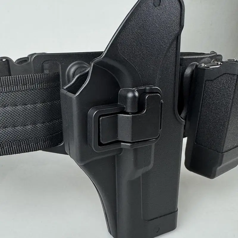 AQzxdc Glock cinturón táctico funda de traje de extracción rápida funda de revista Universal G17 N1 P1 G19 G18 G22 26 - imagen 5