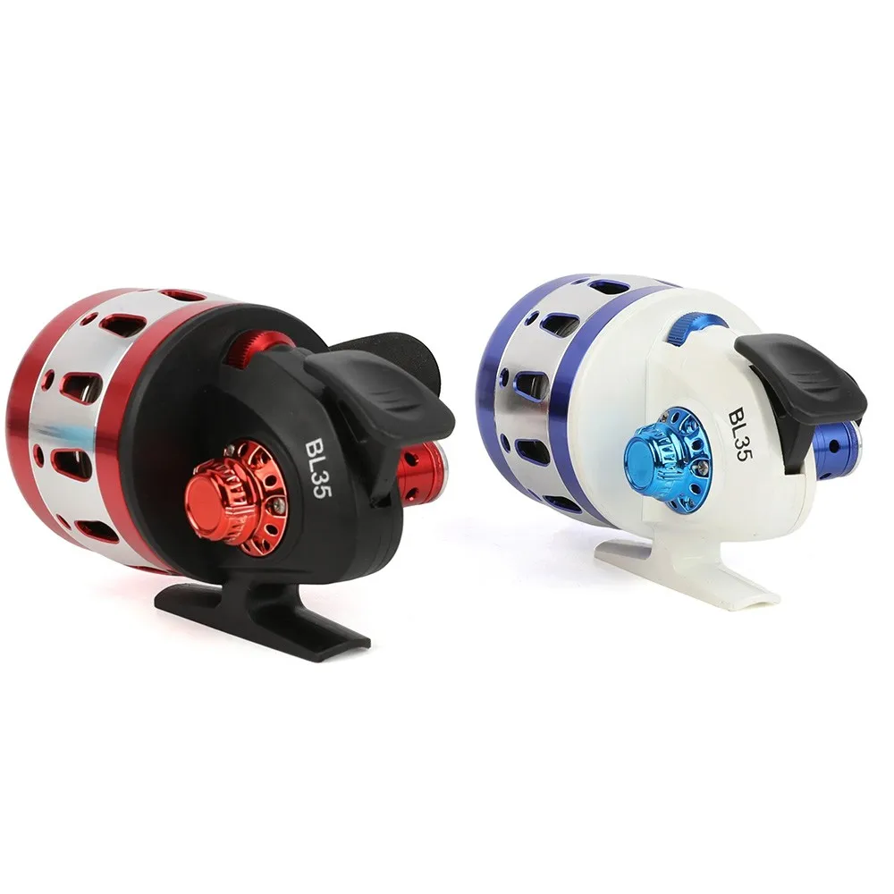 Spincast Tirachinas de pesca con arco y carrete para caza - imagen 5