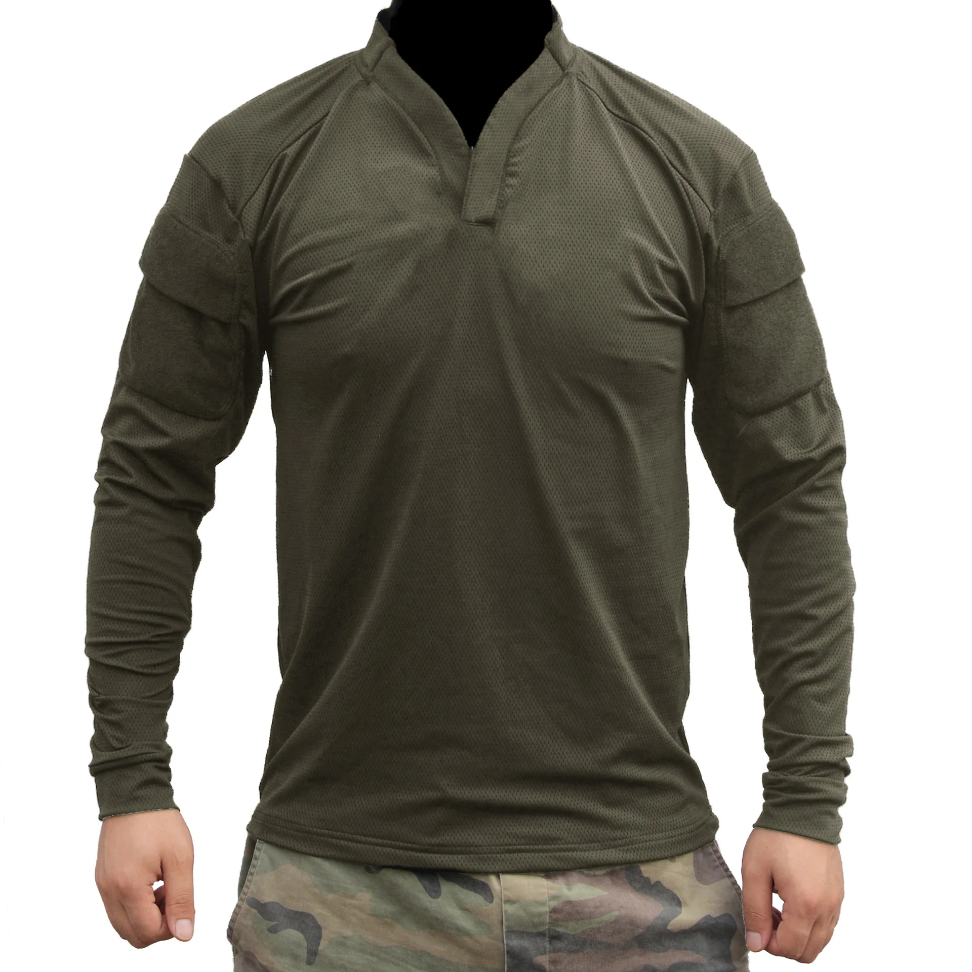 Camisa de combate táctico de manga larga, camisa de combate táctica de Rugby, camisa del ejército RG US - imagen 4