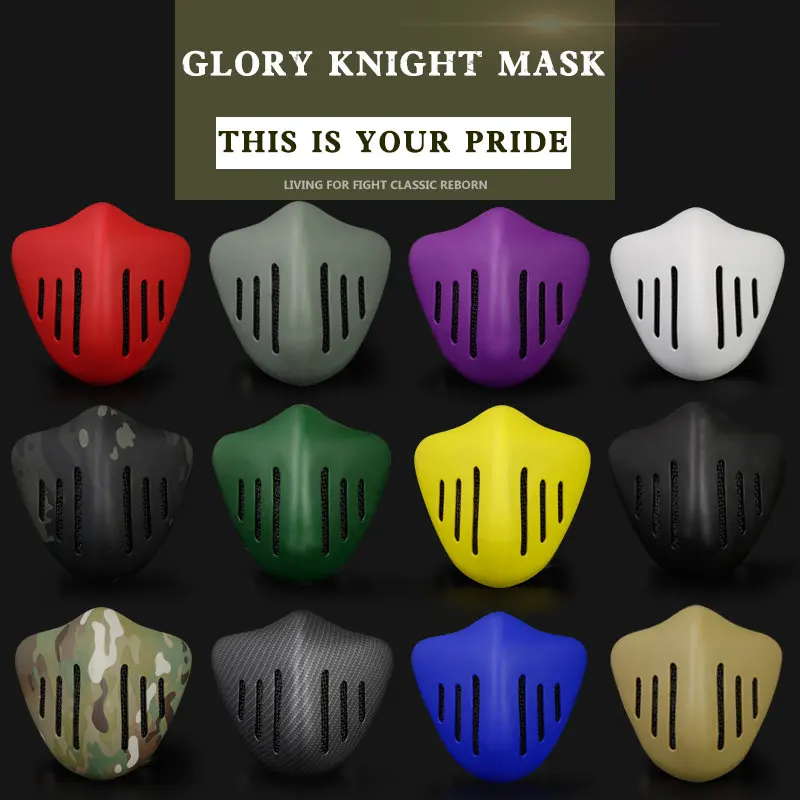 Máscara de campo al aire libre, versión de color sólido, equipo de protección táctica - imagen 5