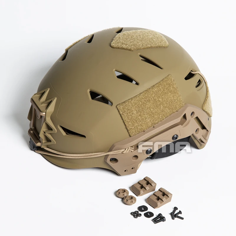 FMA Gen2 Casco táctico MICRO FTP Bump EX Airsoft, negro/arena/gris - imagen 5