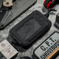 ONETIGRIS Bolsa EDC impermeable con cremallera para llaves y tarjetas