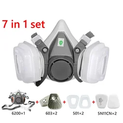 Máscara antipolvo 6200 con filtros 5N11/2097 – Seguridad laboral