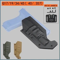 Funda Kydex IWB pistola derecha oculta con cinturilla interior