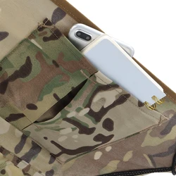 Kit camping táctico – Tienda camuflaje, bolsa almacenamiento y silla plegable