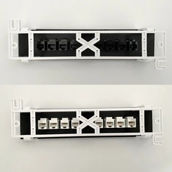 Panel de red Cat6 8 puertos RJ45 para montaje en pared K1KF