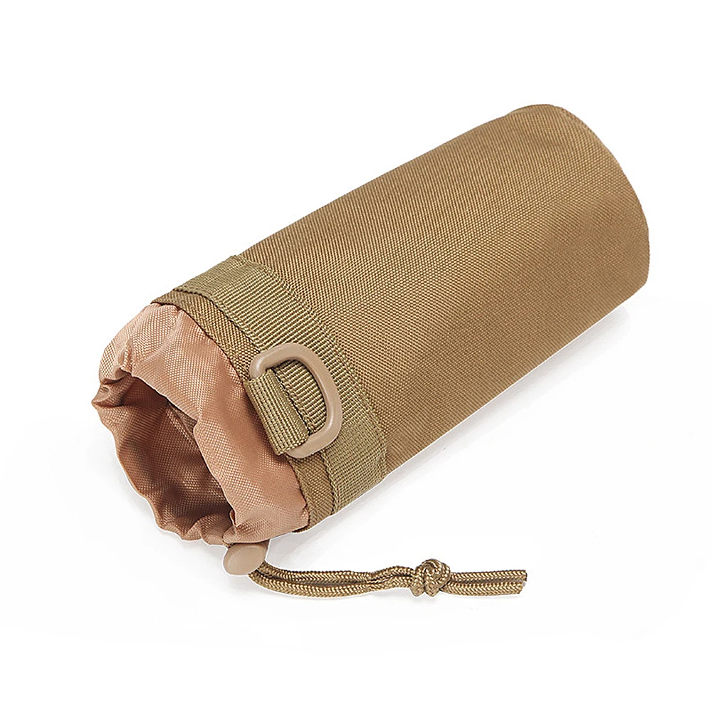 Bolsa táctica para botella de agua Airsoft 800D, bolsa de hidratación para exteriores, senderismo, Camping, Molle, accesorios de mochila de caza - imagen 4