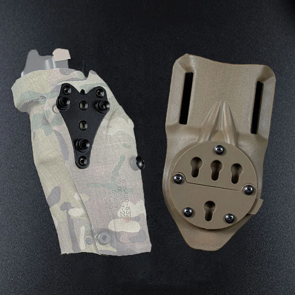 Adaptador de funda táctica G-CODE, funda ajustable para caza Airsoft, placa de liberación rápida, accesorios de montaje RTI DUTY - imagen 5