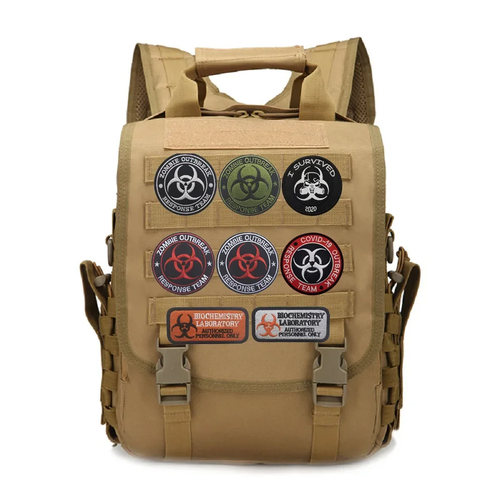 Mochila táctica con panel Velcro para parches MOLLE - imagen 2