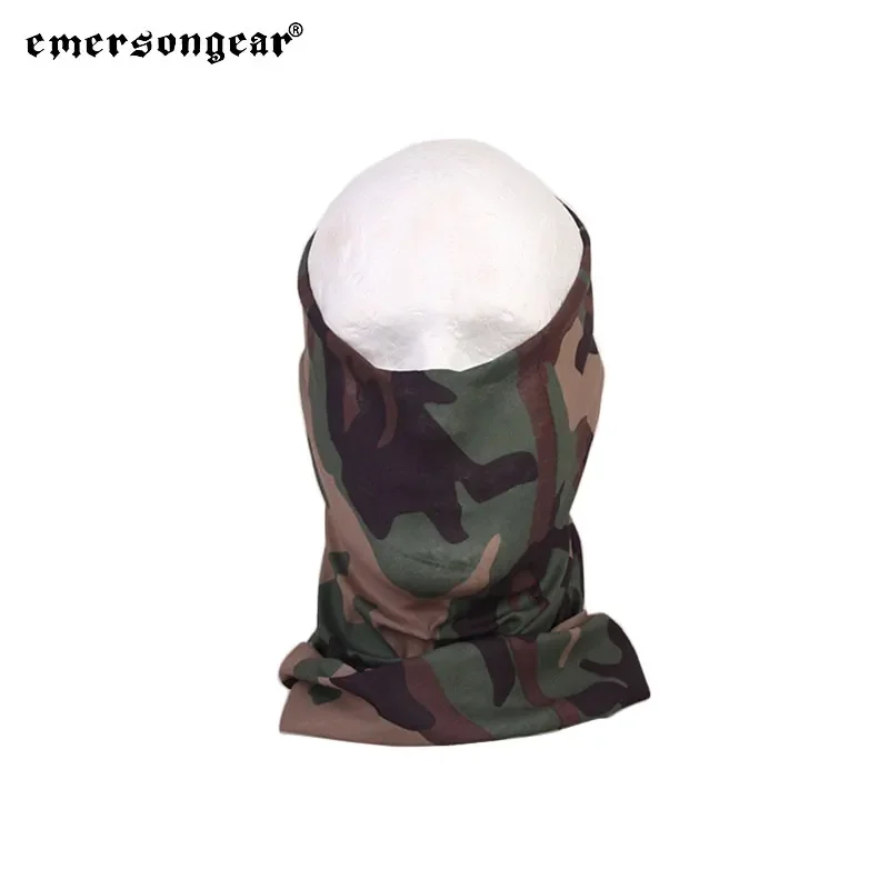 Emersongear-mascarilla con capucha táctica, pañuelo multifuncional de secado rápido, Airsoft, caza, tiro, deportes al aire libre, senderismo, camuflaje - imagen 4