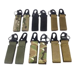 Mosquetón MOLLE nailon para mochila táctica y cinturón