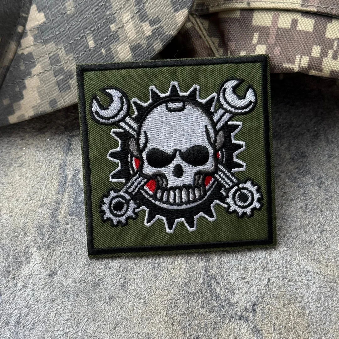 Parche bordado chevron Armada – Insignia moral para uniforme táctico - imagen 5