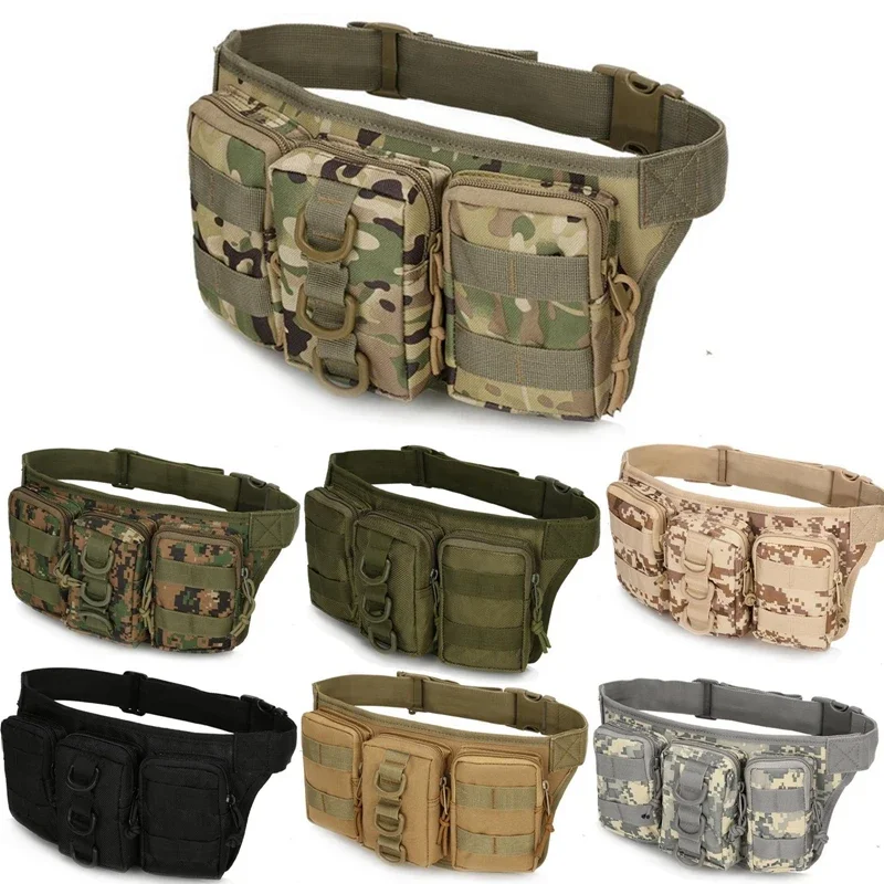 Riñonera táctica EDC multibolsillo – organizador para móvil y linterna - imagen 2