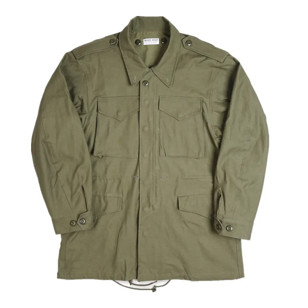 Chaqueta americana M51 para hombre, gabardina Vintage de la Segunda Guerra Mundial, abrigo Vintage holgado informal americano para hombre de la Segunda Guerra Mundial - imagen 3
