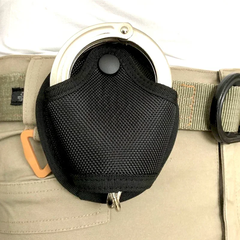 Bolsa táctica para soporte de esposas, funda Universal multifuncional de extracción rápida para esposas, bolsa con bolsillos para la cintura, bolsa para herramientas de caza - imagen 5