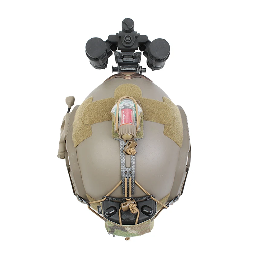 PEW-sistema de retención de batería para casco, funda de nailon para AIRSOFT, estilo FERRO táctico, PVS31 - imagen 3