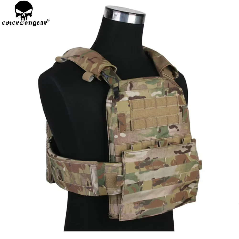 EMERSONGEAR AVS chaleco adaptable versión pesada chaleco colgante civil chaleco táctico protector AVS US Multi-camo EM7397 - imagen 2