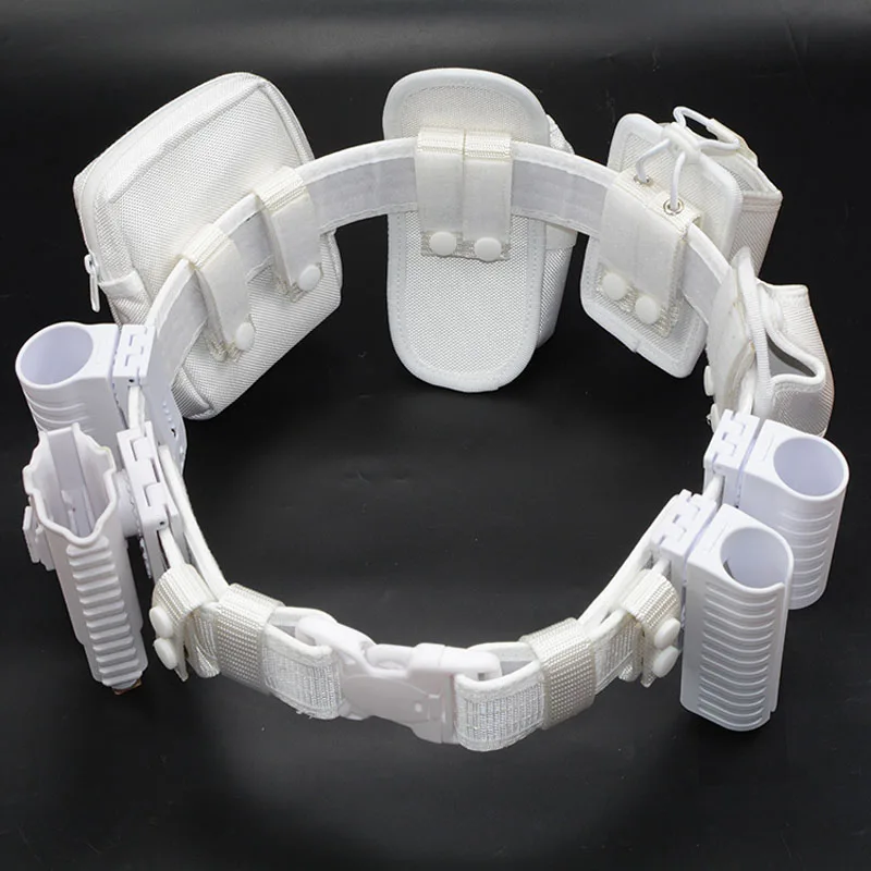 Cinturón táctico de ocho piezas, conjunto de cinturón exterior blanco, accesorio multifuncional de ocho piezas, funda de extracción rápida - imagen 4