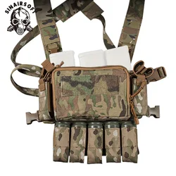 SINAIRSOFT Bolsa táctica M203 con gancho y bucle portaplacas