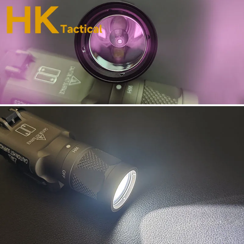 SOTAC Metal X300V IR luz de explorador táctica X300 X300U linterna LED compatible con riel Picatinny de 20mm Airsoft caza arma luces - imagen 4