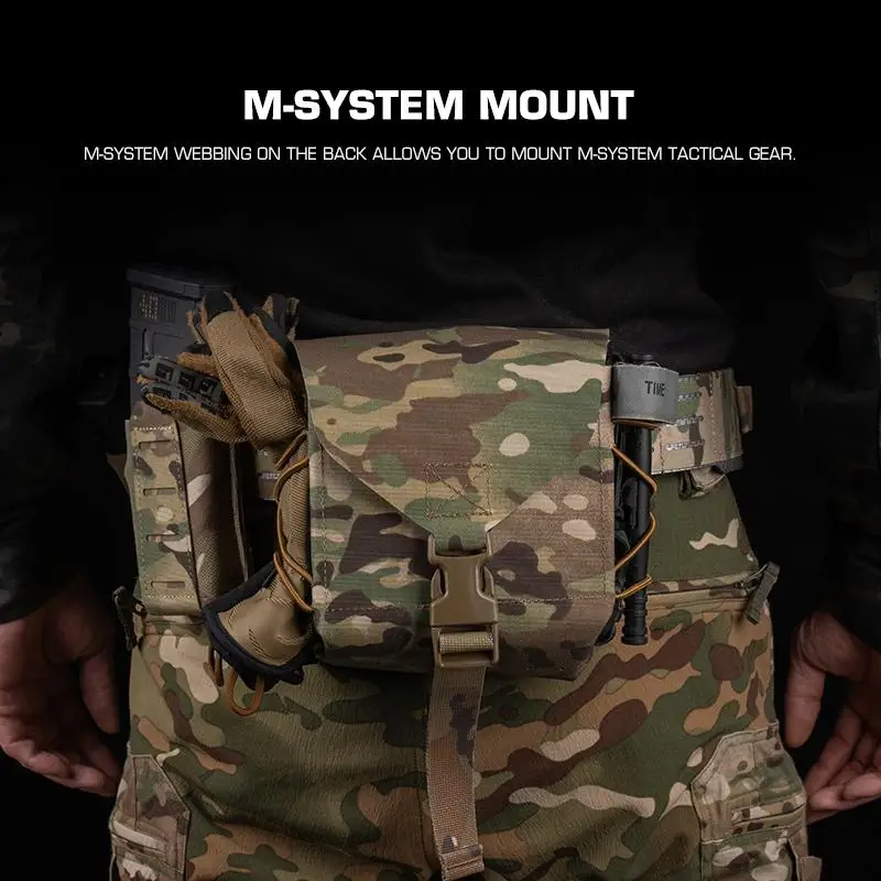 Bolsa Molle ARC Tactics, riñonera de gran capacidad para Rifle 5,56, 7,62, revista, 40mm, granadas, tambor, gusanos, sierra, 200 rondas - imagen 3